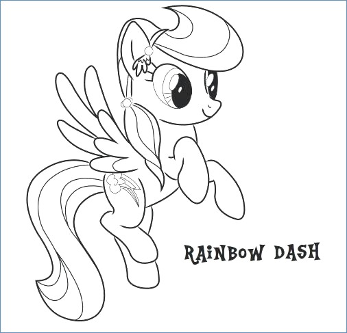 506x487 Printable My Little Pony Friendship Is Magic Coloring Pages