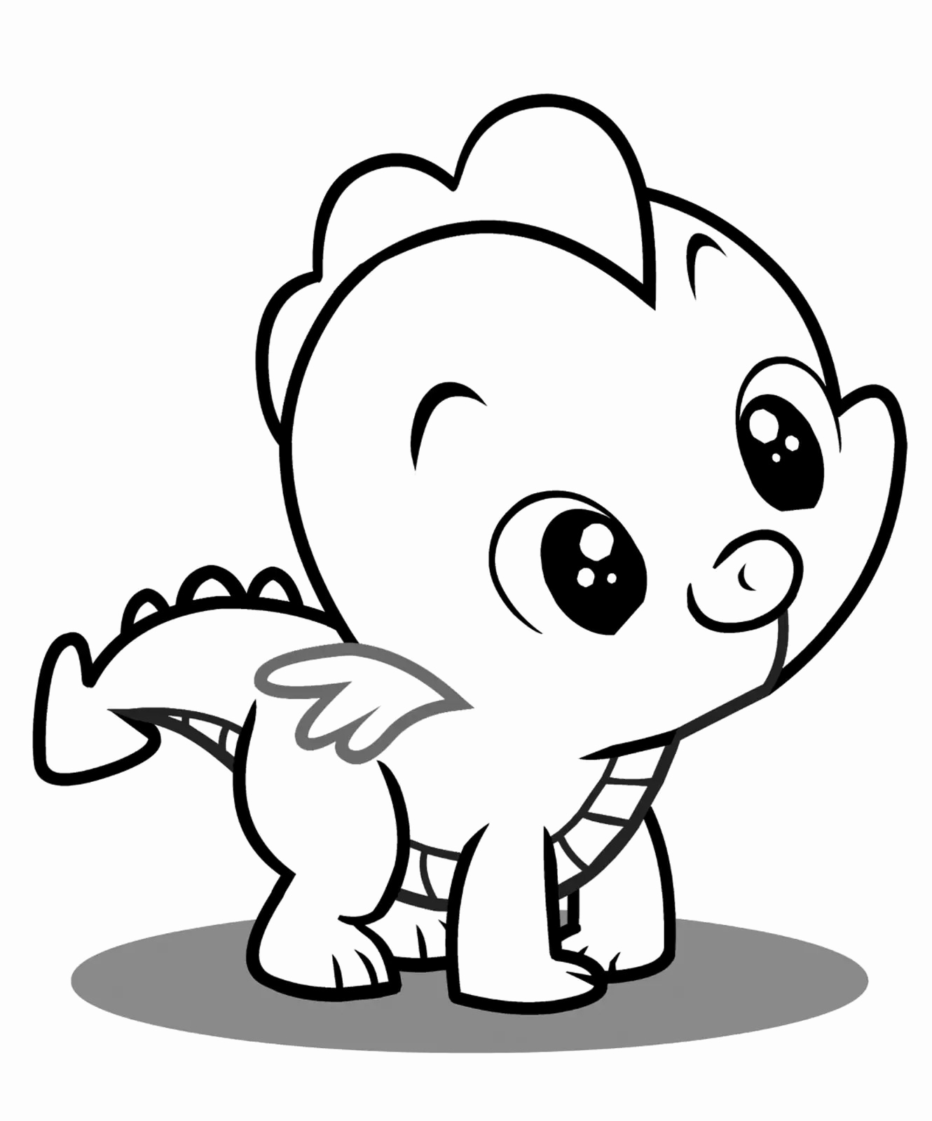 1330x1600 Free My Little Pony Coloring Pages Unique Miracle Spike My Little