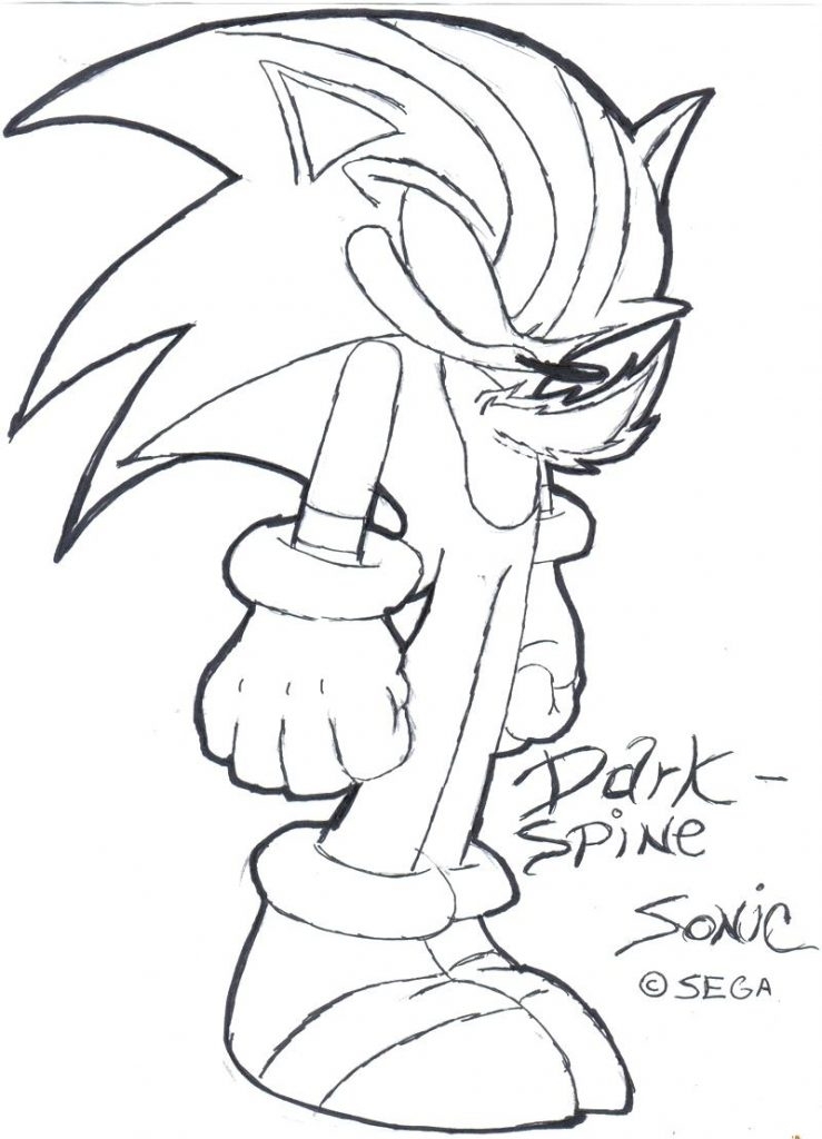 739x1024 Darkspine Sonic Coloring Pages Darkspine Sonic Coloring Pages
