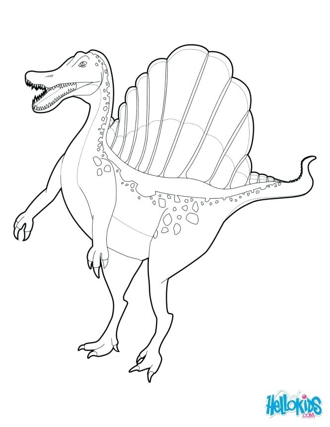 665x860 Spinosaurus Coloring Page Coloring Pages Com Spinosaurus Vs T Rex
