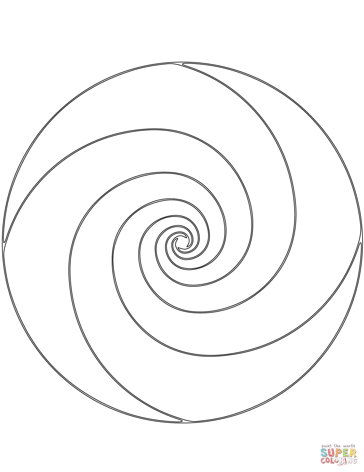 1159x1500 Spiral Mandala Coloring Pages Gallery Coloring For Kids