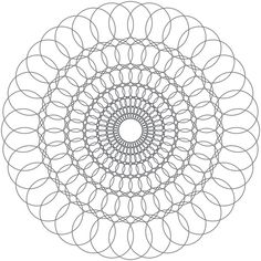 236x236 Spirals Coloring Sheet Auf