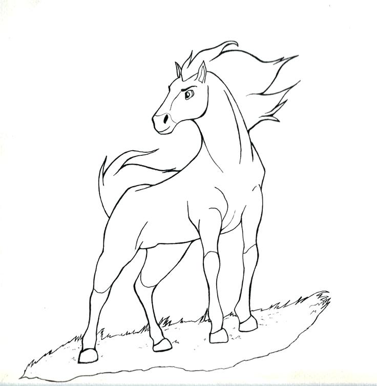 736x753 Spirit Coloring Pages