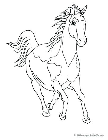 364x470 Spirit Horse Coloring Pages Horse Coloring Pages In Addition