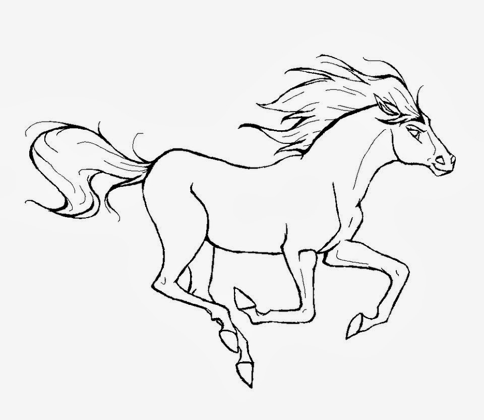 960x832 Horse Coloring Pages Spirit Spirit The Horse Coloring Pages