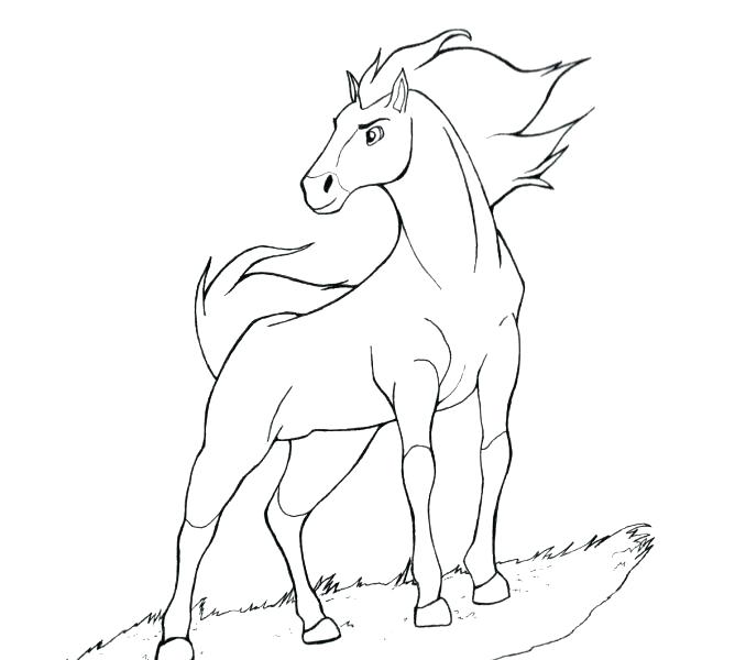 678x600 Spirit Stallion Of The Cimarron Coloring Pages Here Are Spirit