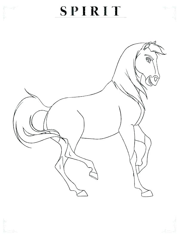 600x800 Spirit Stallion Of The Cimarron Coloring Pages How To Draw Spirit
