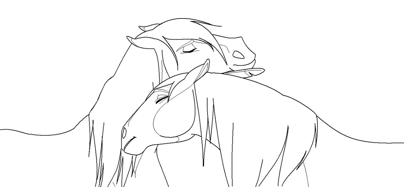 1312x608 Spirit Lineart Goodbye