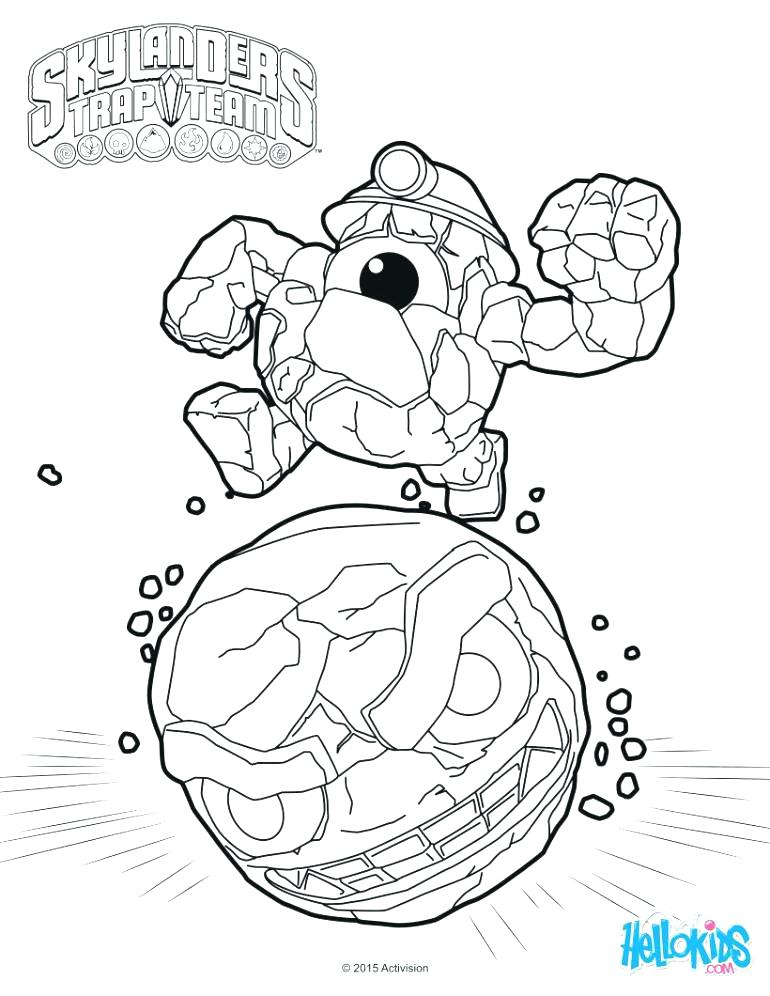 770x996 Skylanders Color Pages Coloring Pages Free Trap Team Coloring