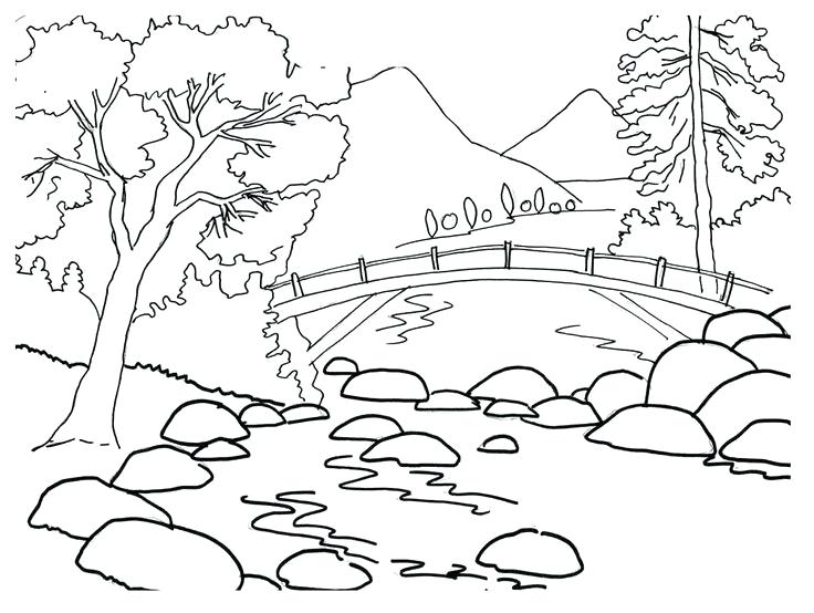736x554 Mountains Coloring Page Mountain Coloring Sheet Photo Rocky