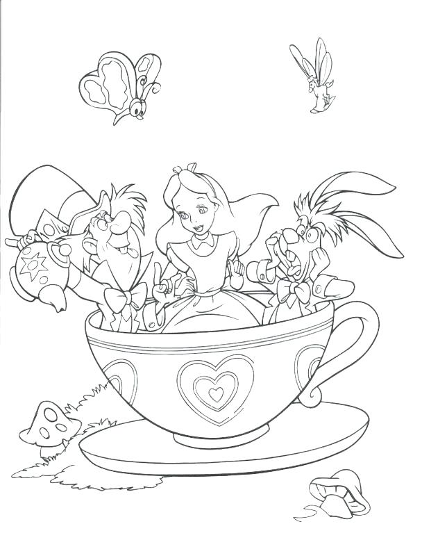 608x800 Disney Castle Coloring Pages