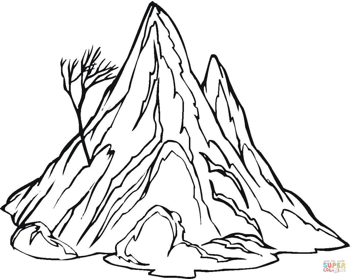 1200x951 Confidential Free Coloring Pages Of Mountains