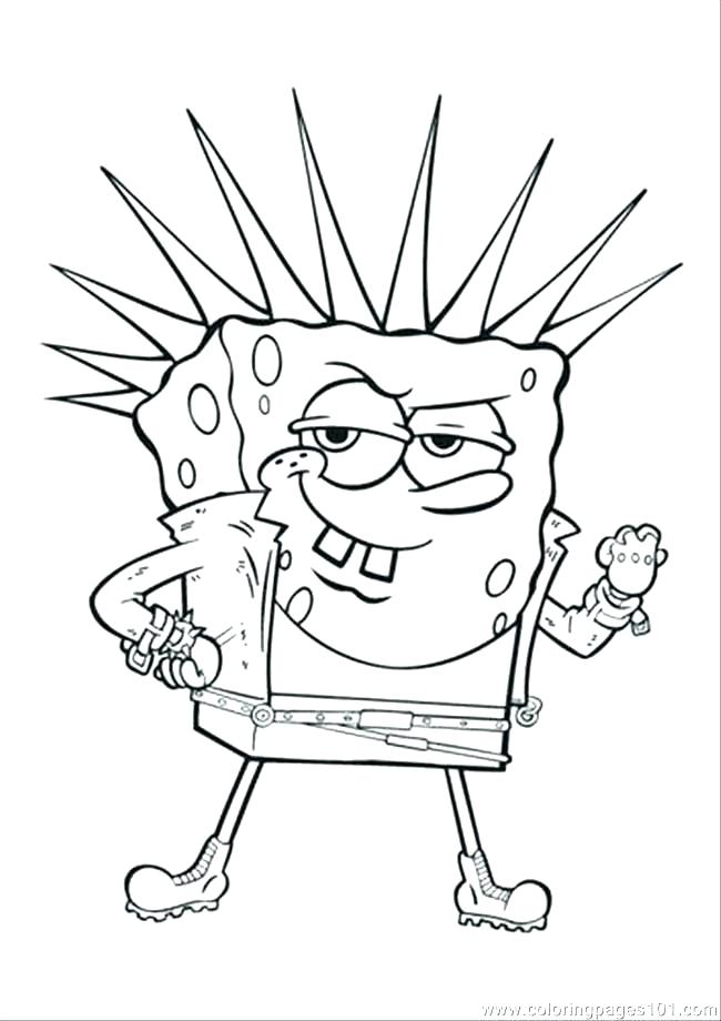 650x920 Spongebob Halloween Coloring Pages Coloring Pages Coloring Sheets