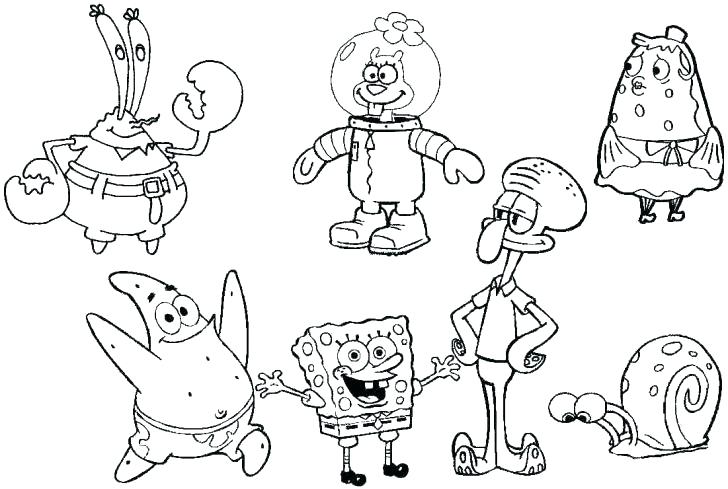 728x489 Spongbob Coloring Pages Valentines Day Coloring Pages Valentines