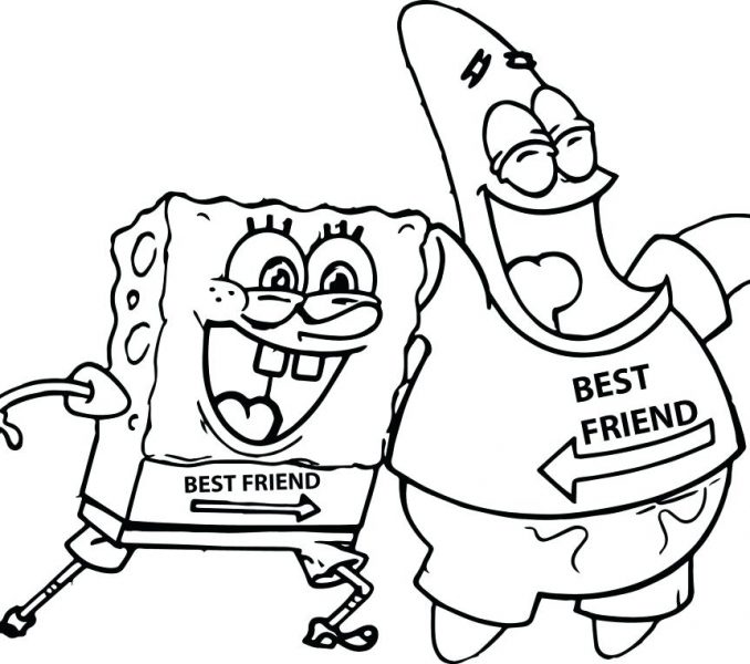678x600 Spongebob Valentines Day Coloring Pages Coloring Spongebobng Book