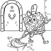 220x220 Spongebob Coloring Pages