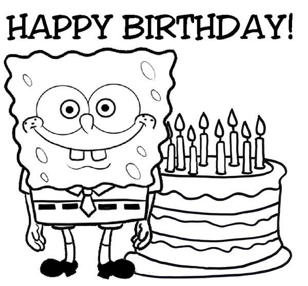 600x556 Happy Birthday Coloring Pages For Grandma Coloring Pages