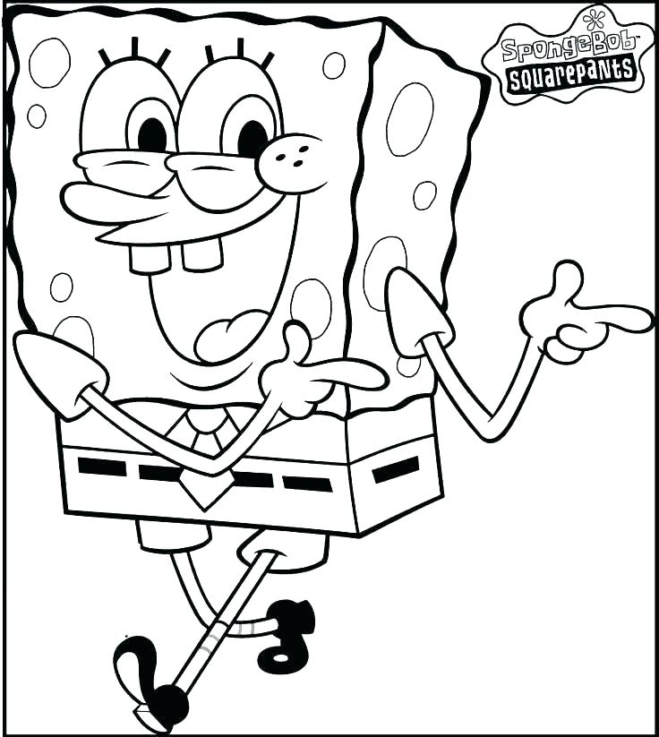 736x823 Spongebob Christmas Coloring Pages Coloring Pages Coloring Sheets