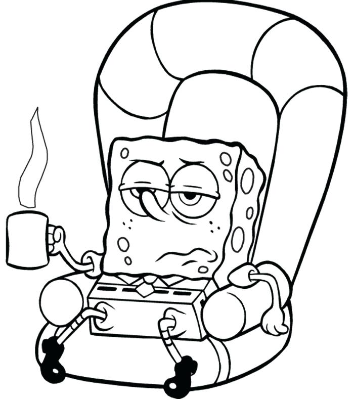 700x791 Coloring Pages Spongebob Coloring Pages Christmas Coloring Pages