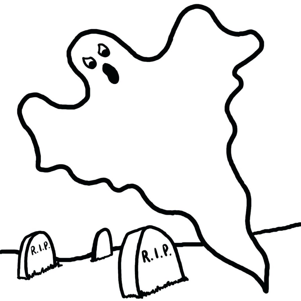 1024x1024 Coloring Pages Coloring Pages To Print Ghost Printable Spongebob