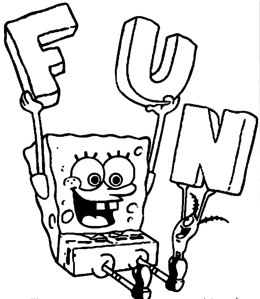 900x1036 Popular Sponge Bob Coloring Pages Has Spongebob Coloring Page