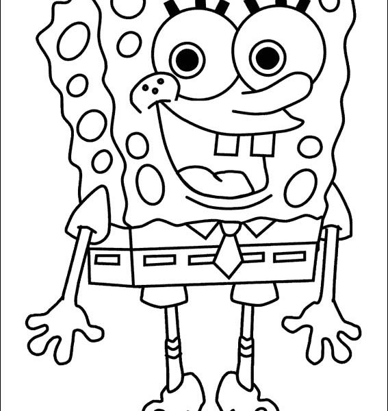 567x600 Spongebob Coloring Page Coloring Pages Printable Coloring Pages