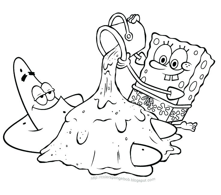 736x651 Spongebob Coloring Games Free Printable Coloring Sheets Pages