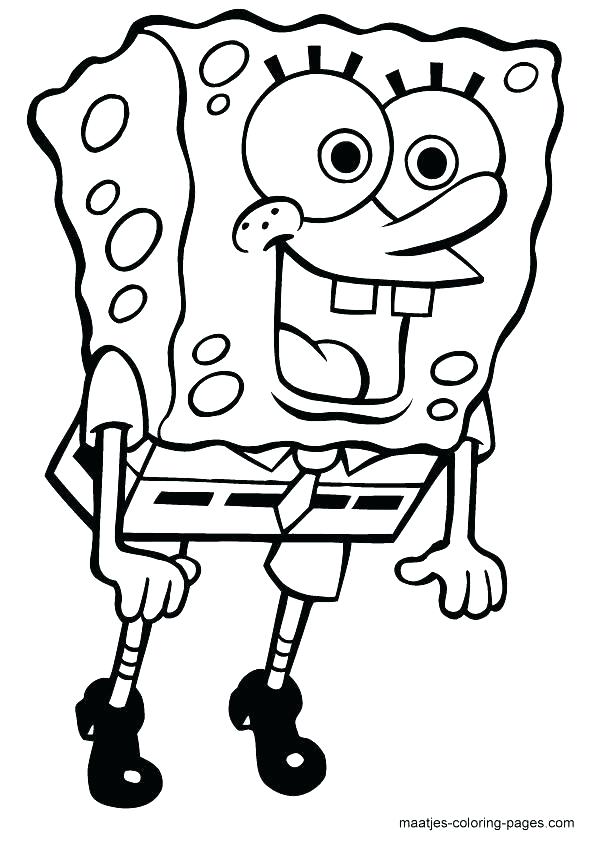 595x842 Printable Coloring Pages Spongebob Baby Cute Coloring Page