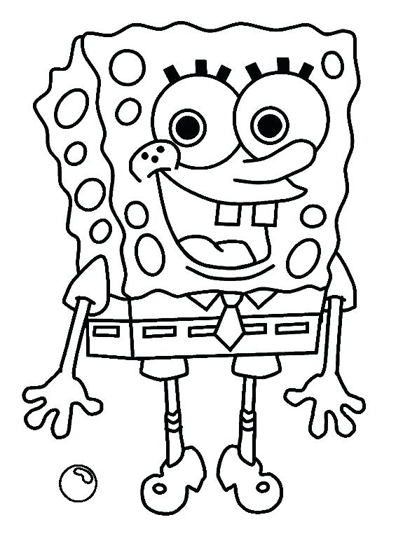 595x765 Coloring Pages Sponge Bob Coloring Pages Printable For Pretty
