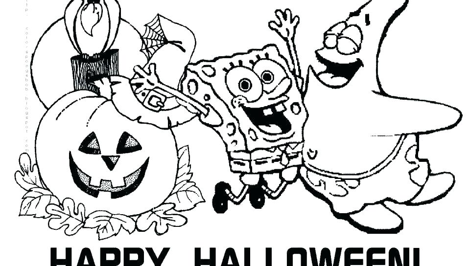 960x544 Spongebob Halloween Coloring Pages Coloring Pages Coloring Pages