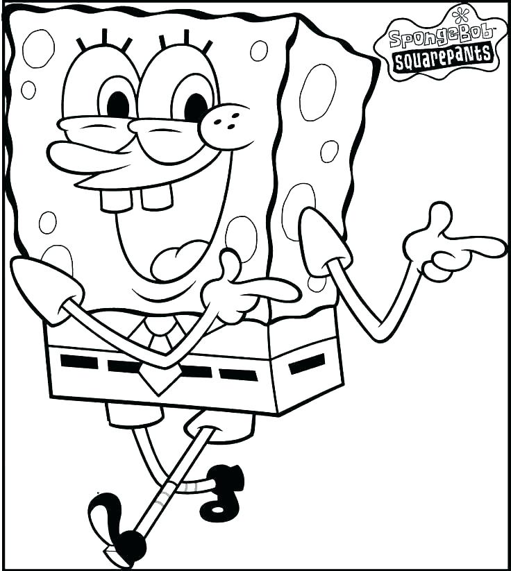 736x823 Spongebob Coloring Pages Coloring Pages Printable Spongebob