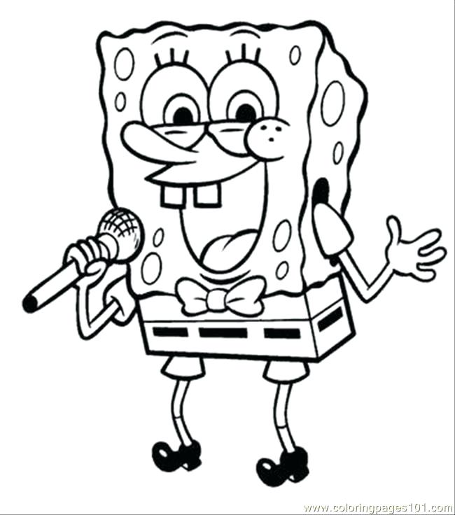 650x736 Spongebob Free Coloring Pages Printable Picture Free Printable