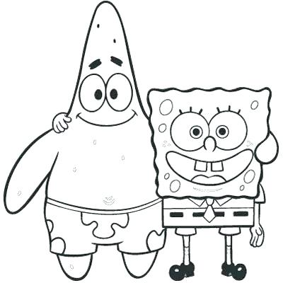 400x400 Spongebob Squarepants Color Pages Printable Coloring Pages