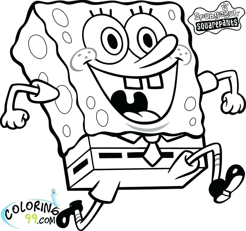 800x750 Spongebob Coloring Pages To Print Coloring Pages Free Impressive