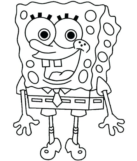 470x555 Kids N Coloring Pages Of Spongebob Printable Coloring Pages Online