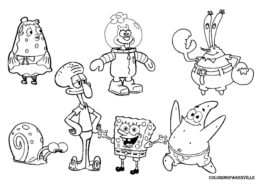 1024x724 Professional Spongebob Squarepants Printables Sporturka