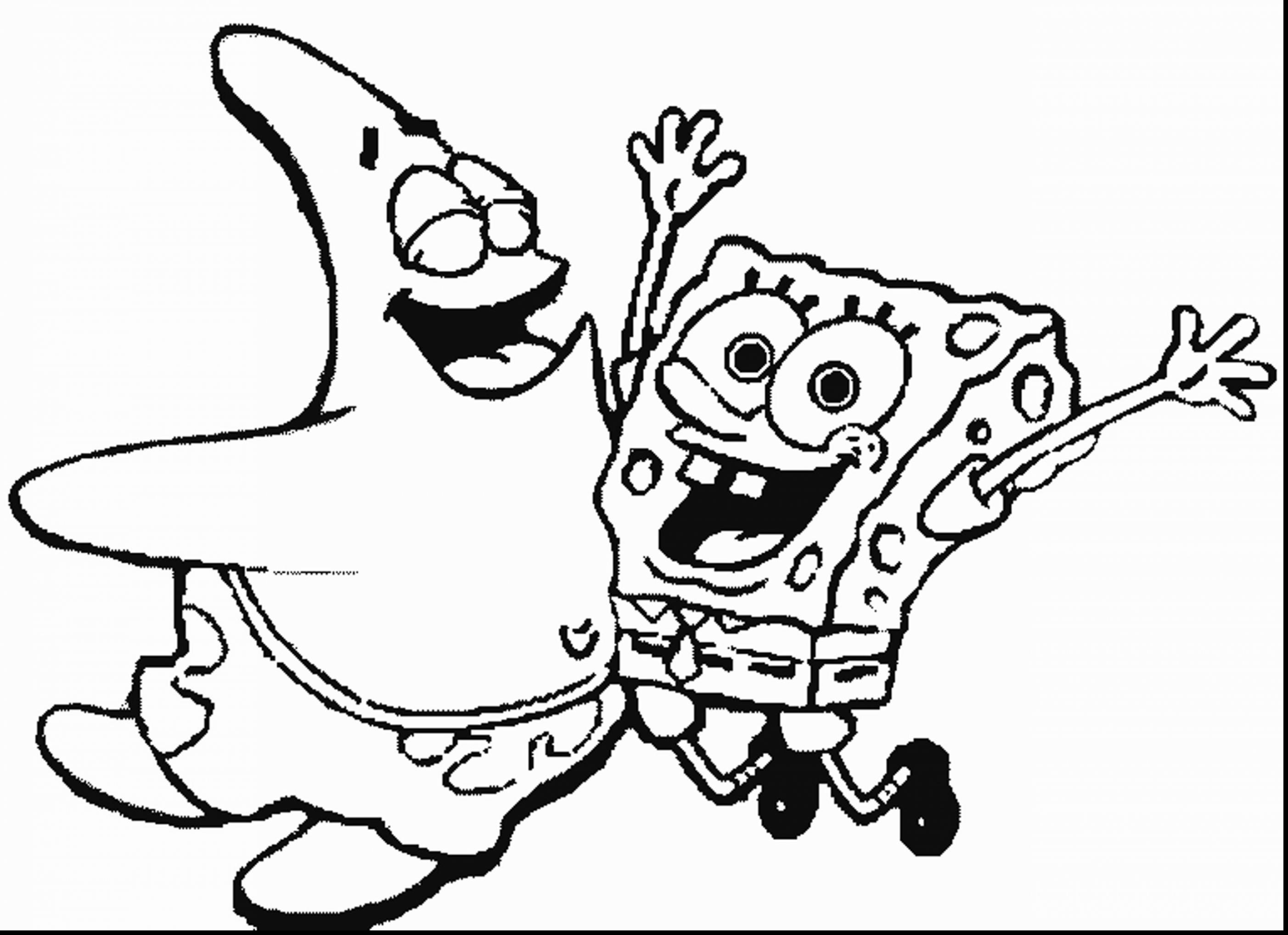 2805x2037 The Truth About Sponge Bob Square Pants Coloring Pages Spongebob