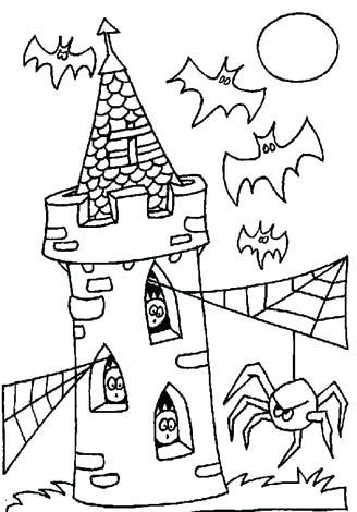 328x470 Haunted Castle Coloring Pages New Free Coloring Pages Daily Kids