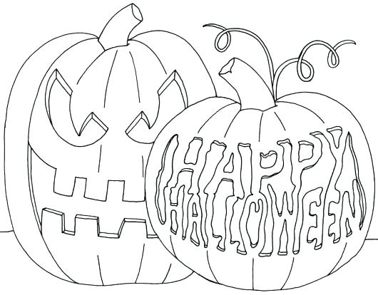 530x414 Spooky Coloring Pages Scary Scary Halloween Coloring Sheets