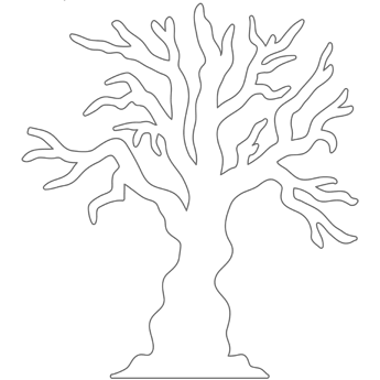 345x345 Spooky Tree