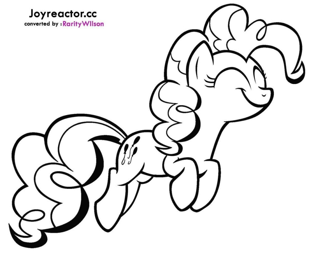 1024x853 Pinkie Pie Coloring Page My Little Pony Pages Silver Spoon Best
