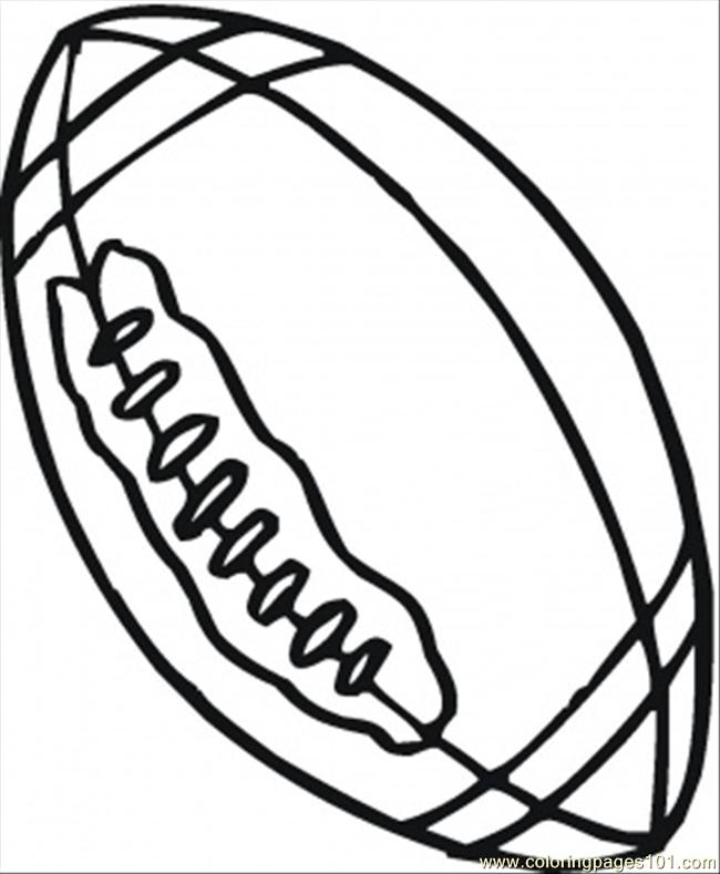 650x789 Rugby Ball Coloring Page