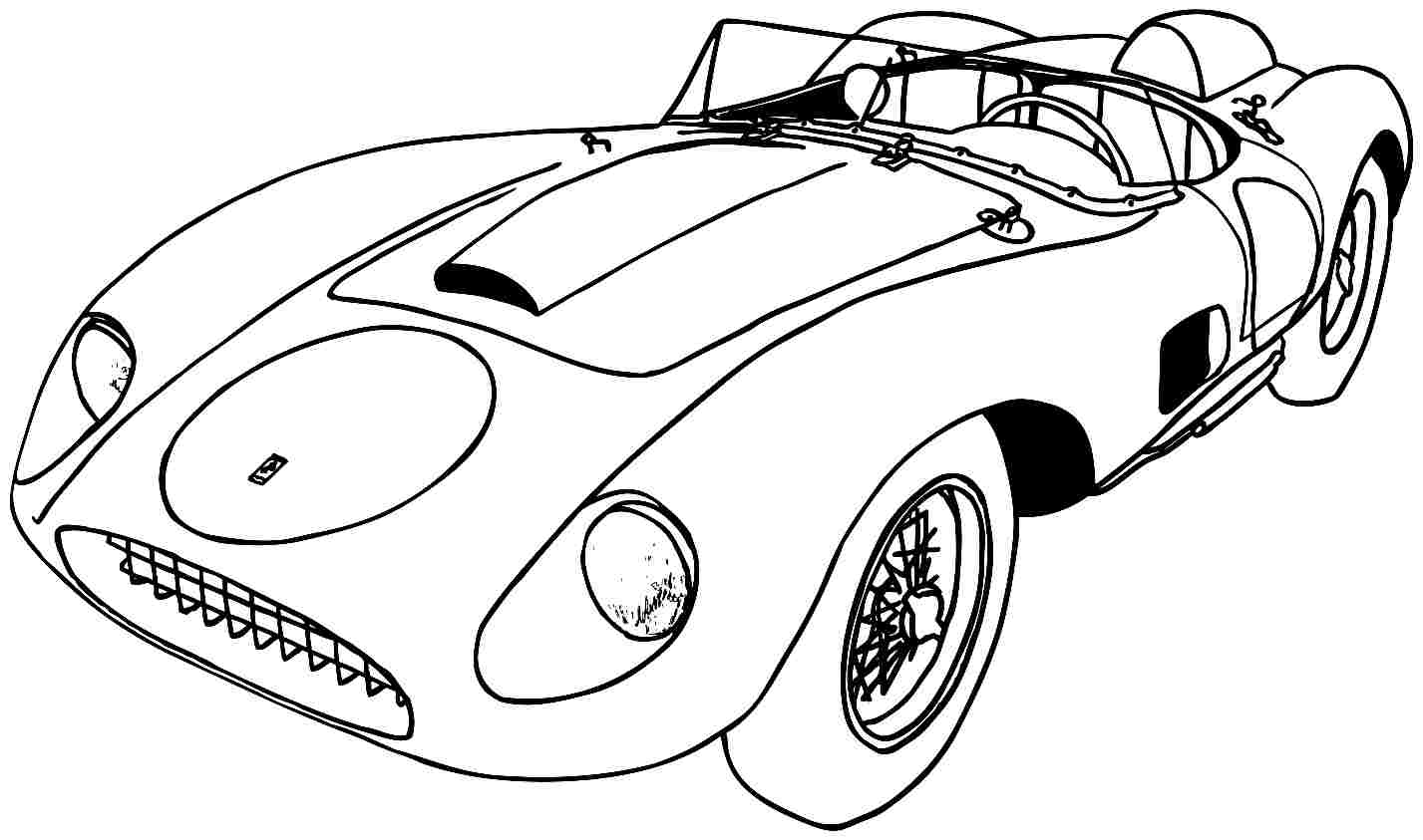 1427x843 Splendid Design Ideas Sports Car Coloring Pages Printable