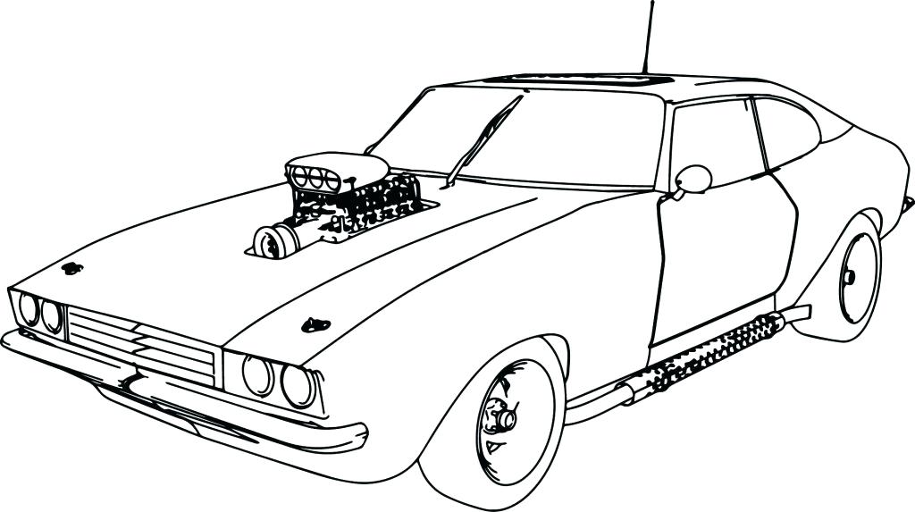 1024x573 Sport Cars Coloring Pages
