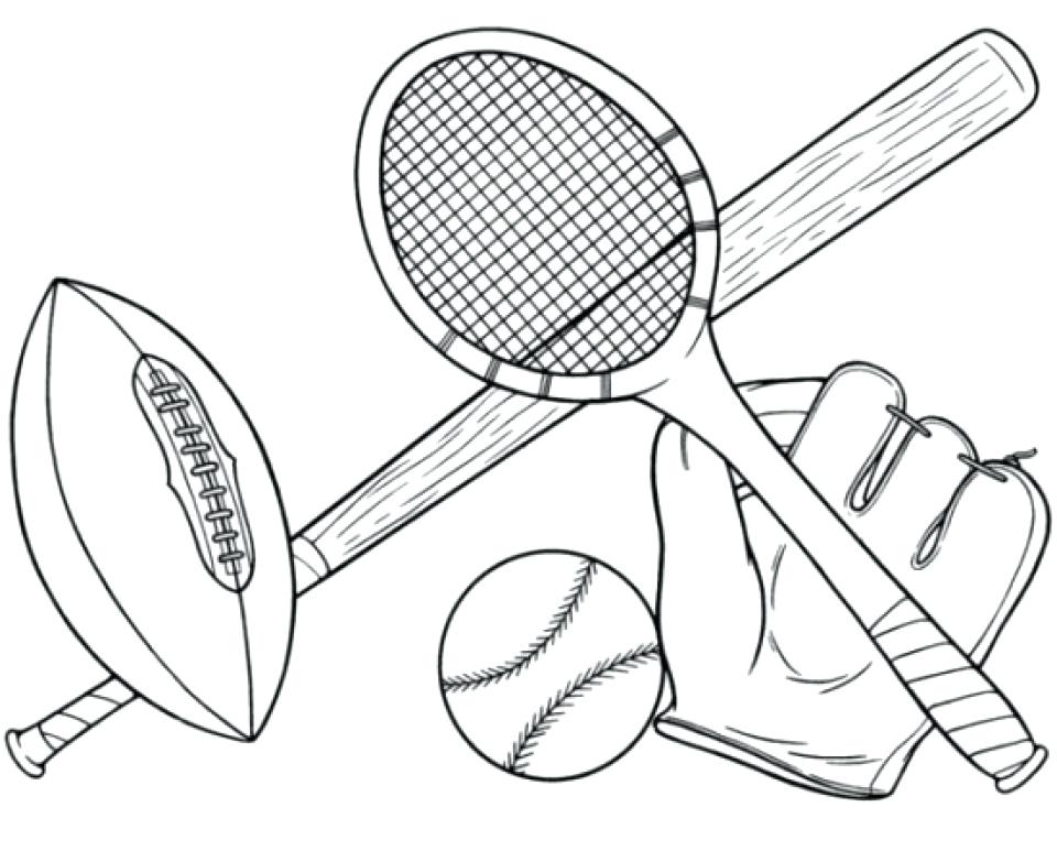 960x783 Sports Coloring Page Sports Coloring Pages Sports Coloring Pages