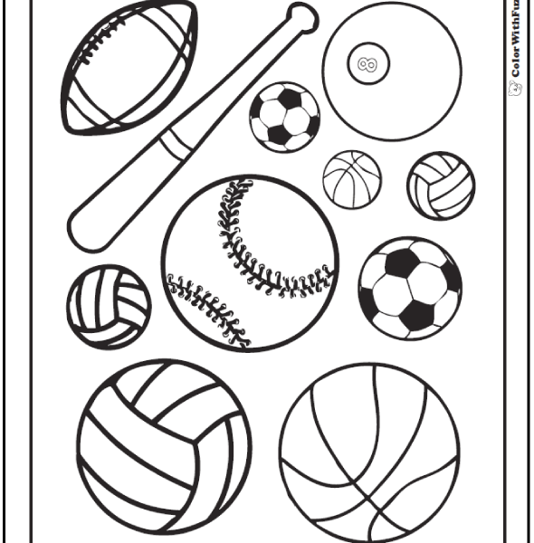 590x600 Sport Coloring Pages Coloring Page