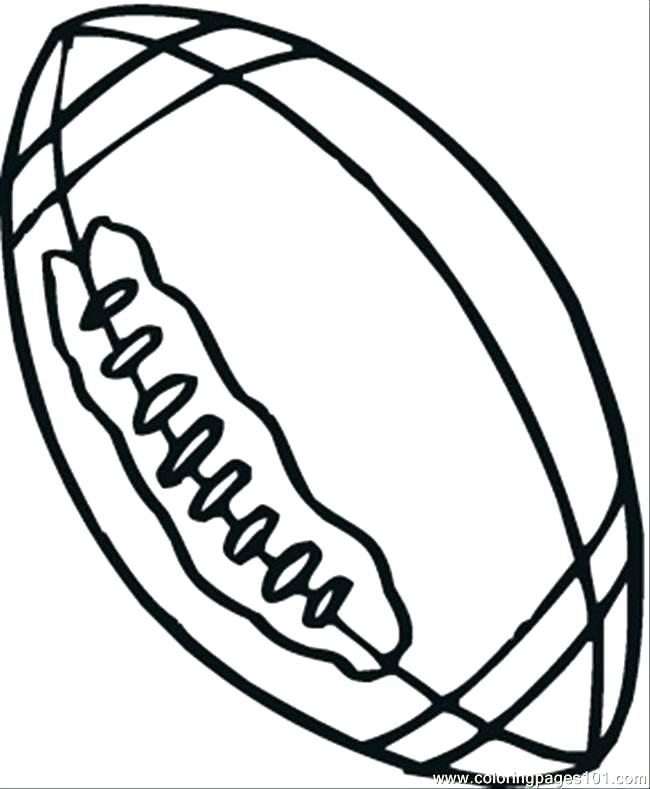 650x789 Sports Equipment Coloring Pages Sports Balls Coloring Pages Easy