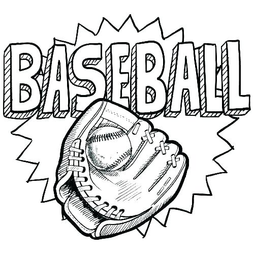 500x500 Coloring Pages Baseball Winter Coloring Pages For Kids Sports