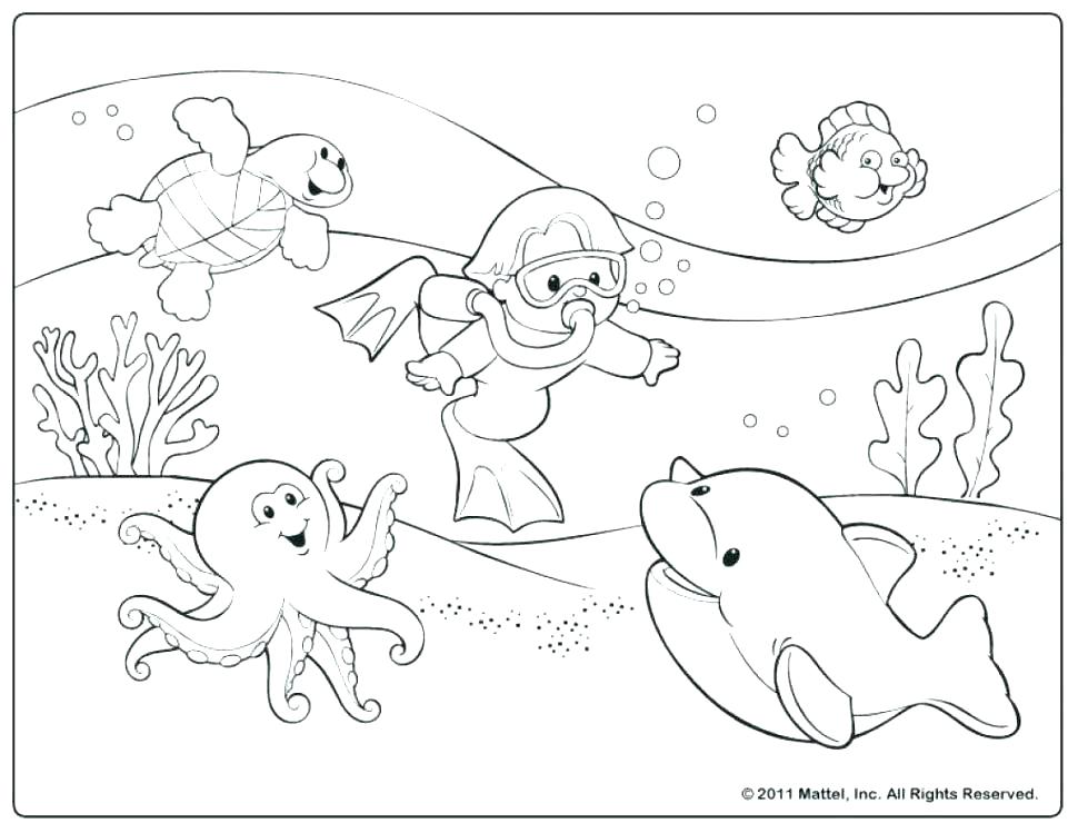 970x749 Sport Coloring Pages Beach Sports Themed Coloring Sheets