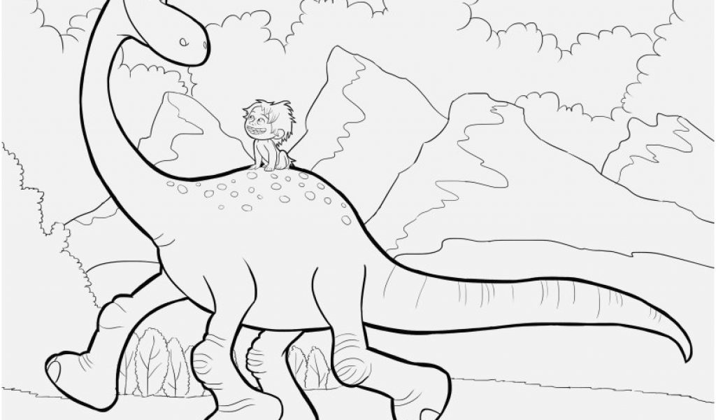 1024x600 Dinosaur Coloring Pages Color